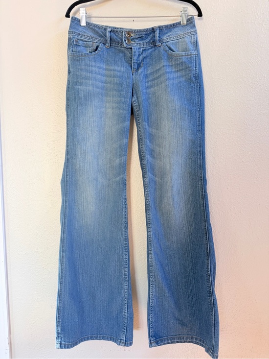 Paris Blues Denim - Paris blue low rise wide leg jeans